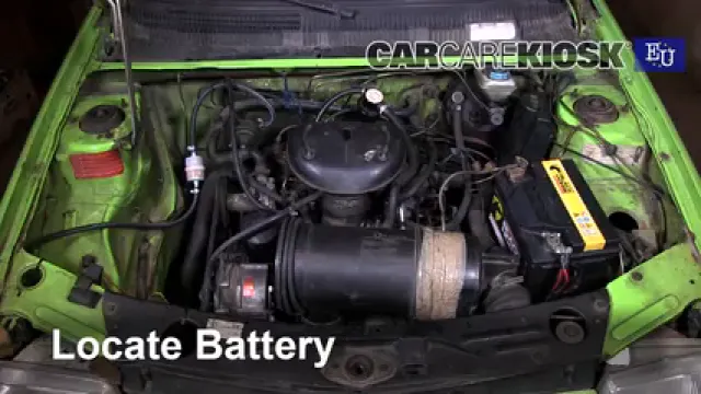 1986 Peugeot 205 GL 1.1L 4 Cyl. Batterie Début de saut
